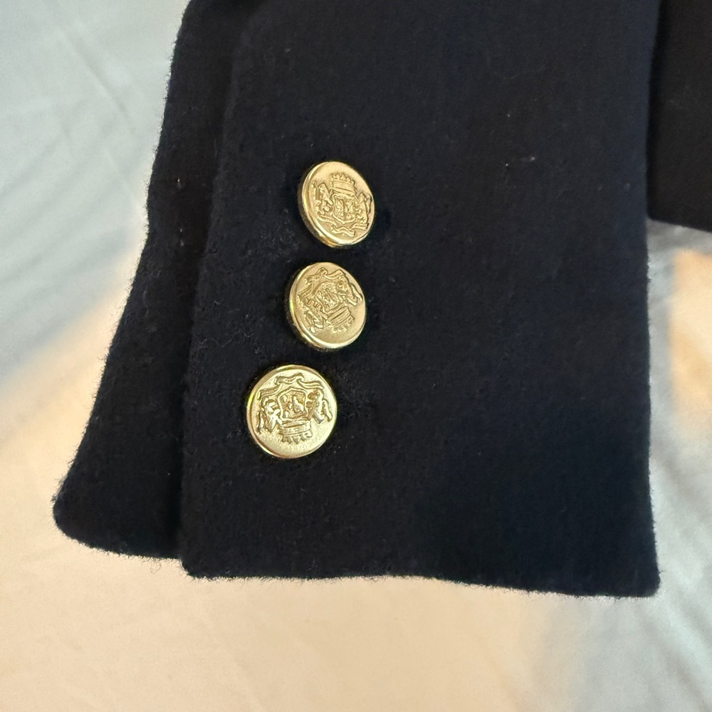 Abercrombie & Fitch Dark Blue Women's Blazer - Picture 9 of 9